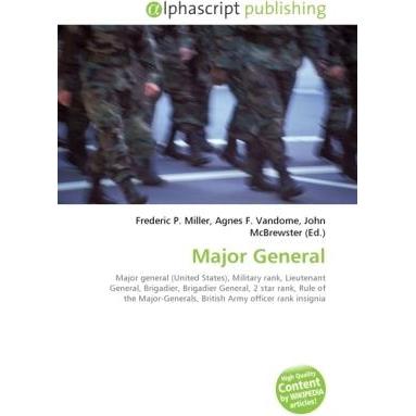 Major General, Fachbücher