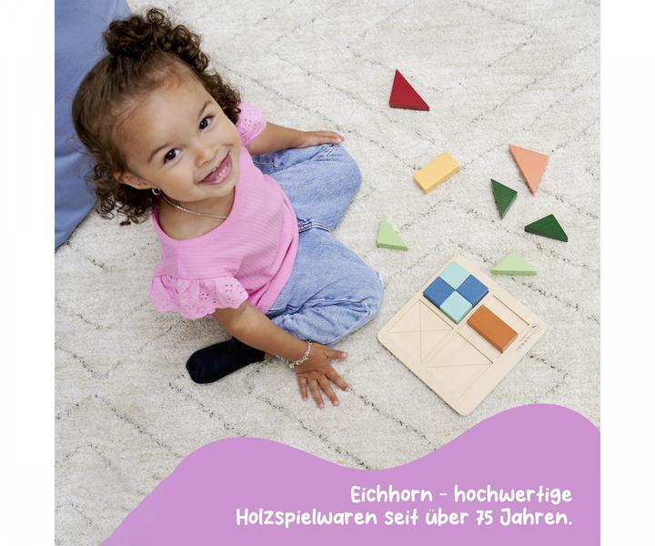 Produktbild Eichhorn EH Montessori Formen Puzzzle (100 Teile)