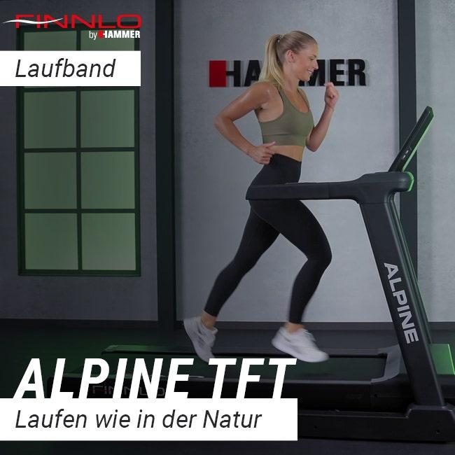 Actual product image Finnlo Alpine TFT treadmill