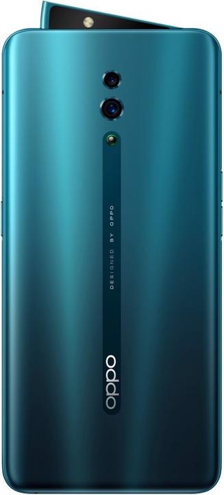 Actual product image OPPO Reno (256 GB, Ocean green, 6.40", Hybrid Dual SIM, 4G)