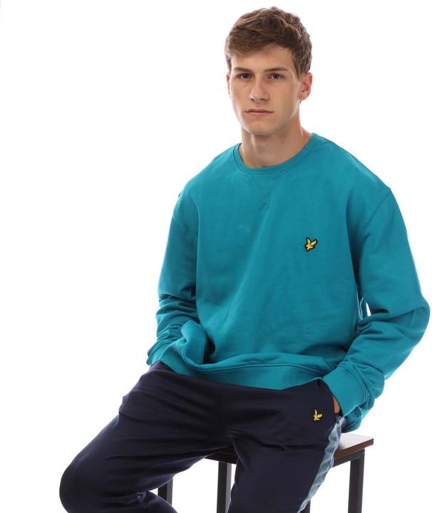 Actual product image Lyle and Scott Mens Crew Neck Sweatshirt (XXL)