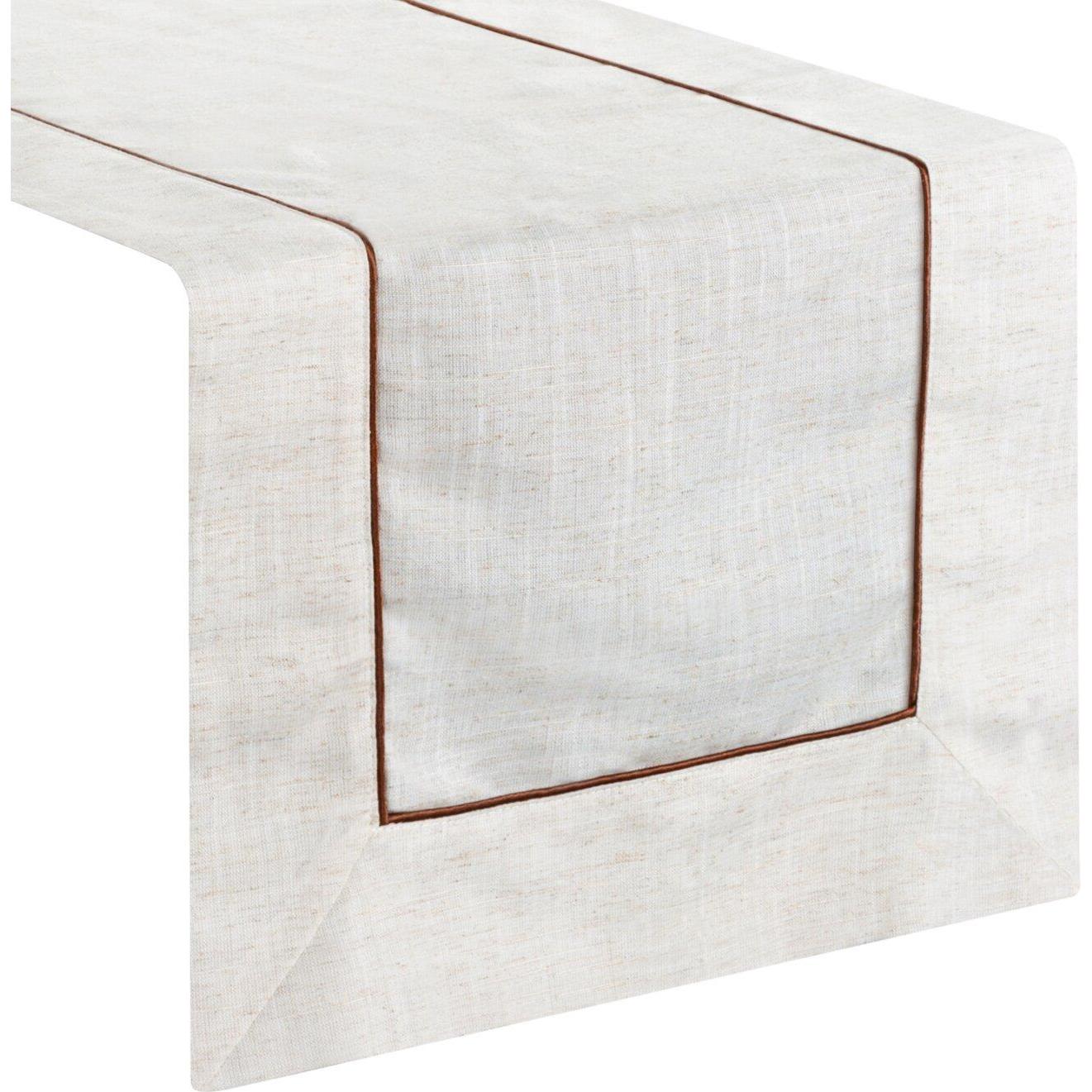 Eurofirany, Tischdecke, CHO/NATU/9 40X180 + BR-INTERVALLE (40 x 180 cm)