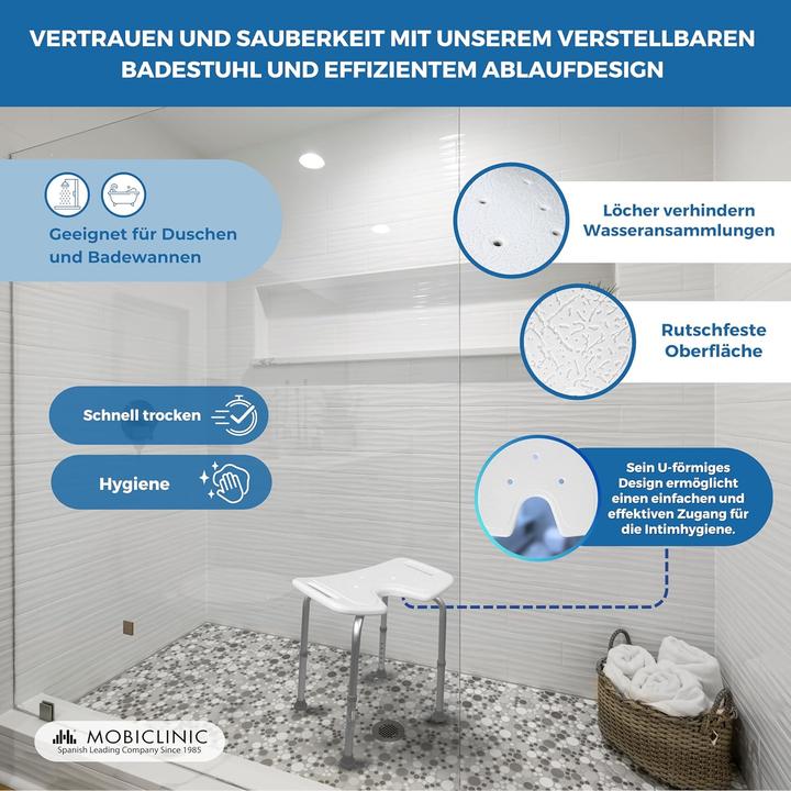 Produktbild Mobiclinic Duschhocker (100 kg)