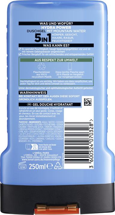 Produktbild L'Oréal Paris Hydra Power (250 ml)