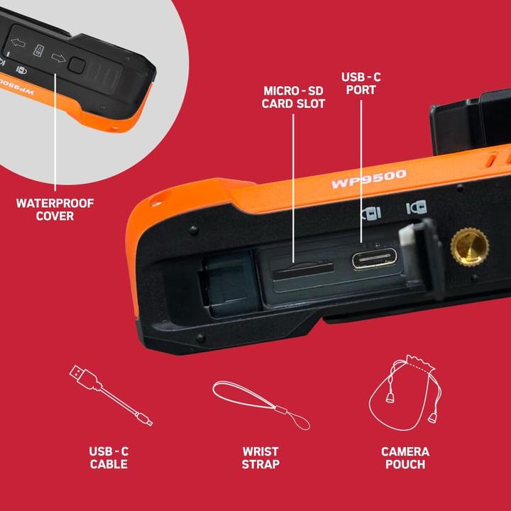 Actual product image AGFAPHOTO Realishot WP9500 (13 Mpx, 1/3.06")