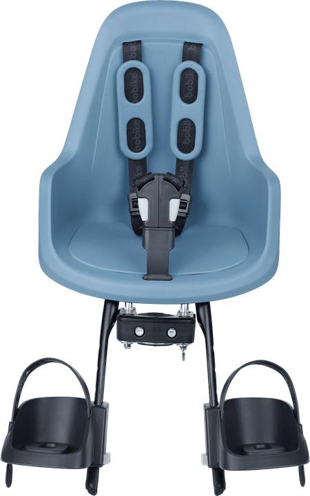 Actual product image bobike One Mini Fietsstoeltje Voor - Citadel Blue (Head tube + stem)