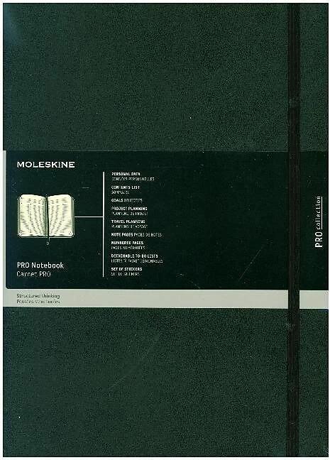Actual product image Moleskine Pro (A4, Lined)