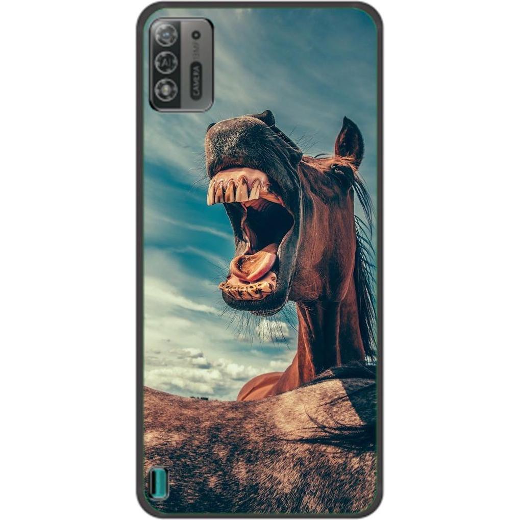 König Design Hülle Handy Schutz für ZTE Blade A52 Lite Case Cover Tasche Bumper Etuis TPU Neu (ZTE Blade A52 Lite), Smar...