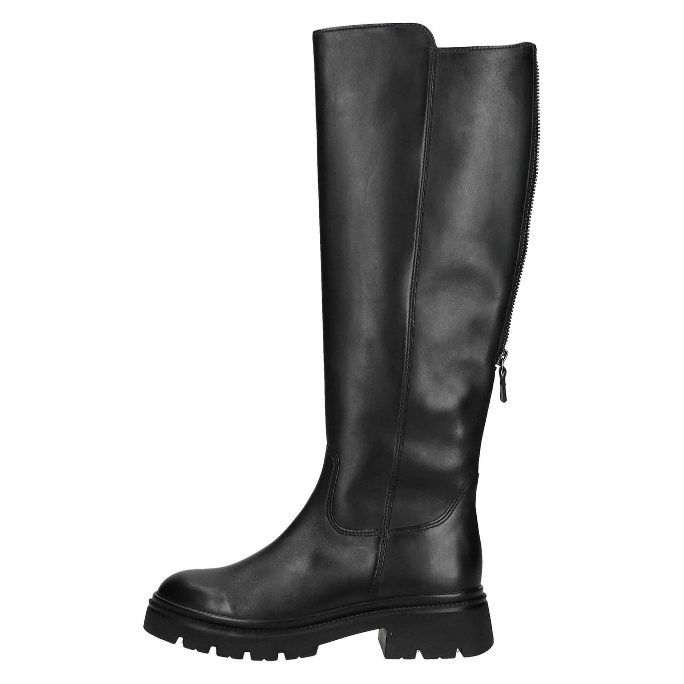 Gabor, Damen, Boots + Stiefel, Hochschaftstiefel, Schwarz, (38.5)