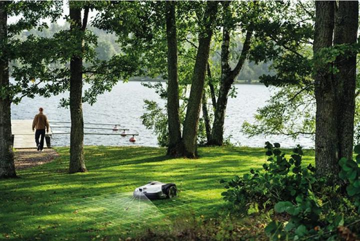 Actual product image Husqvarna 305E NERA (600 m², Boundary wire, Without boundary wire)