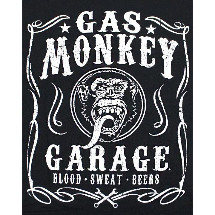 Produktbild Gas Monkey Garage Blood Sweat and Beers TShirt (S)