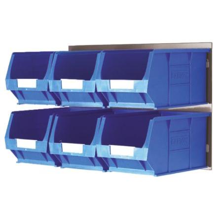 Rs Pro, Lagerbehälter, Blue Storage Bin Kit TC3 w/ louvre panel