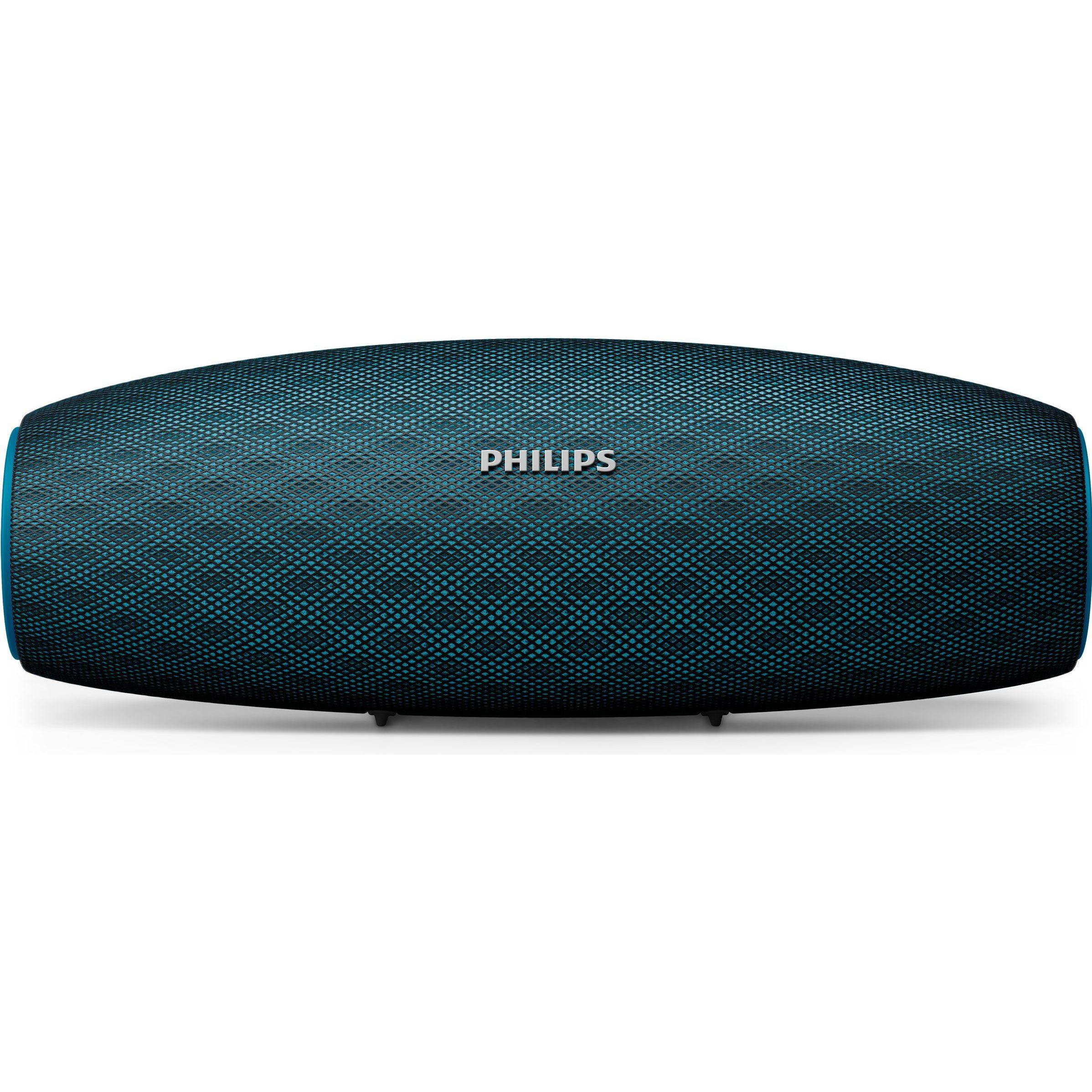 Philips EverPlay (14 h, Akkubetrieb), Bluetooth Lautsprecher, Blau