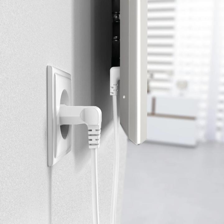 Image du produit Hama 00221102 Câble d'alimentation blanc 5 m (5 m)