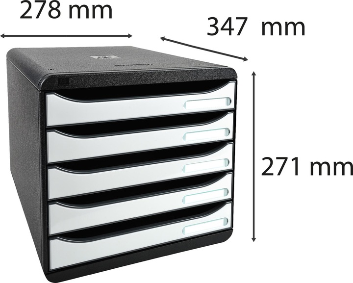 Produktbild Exacompta Stapelbare Boxen (A4+)