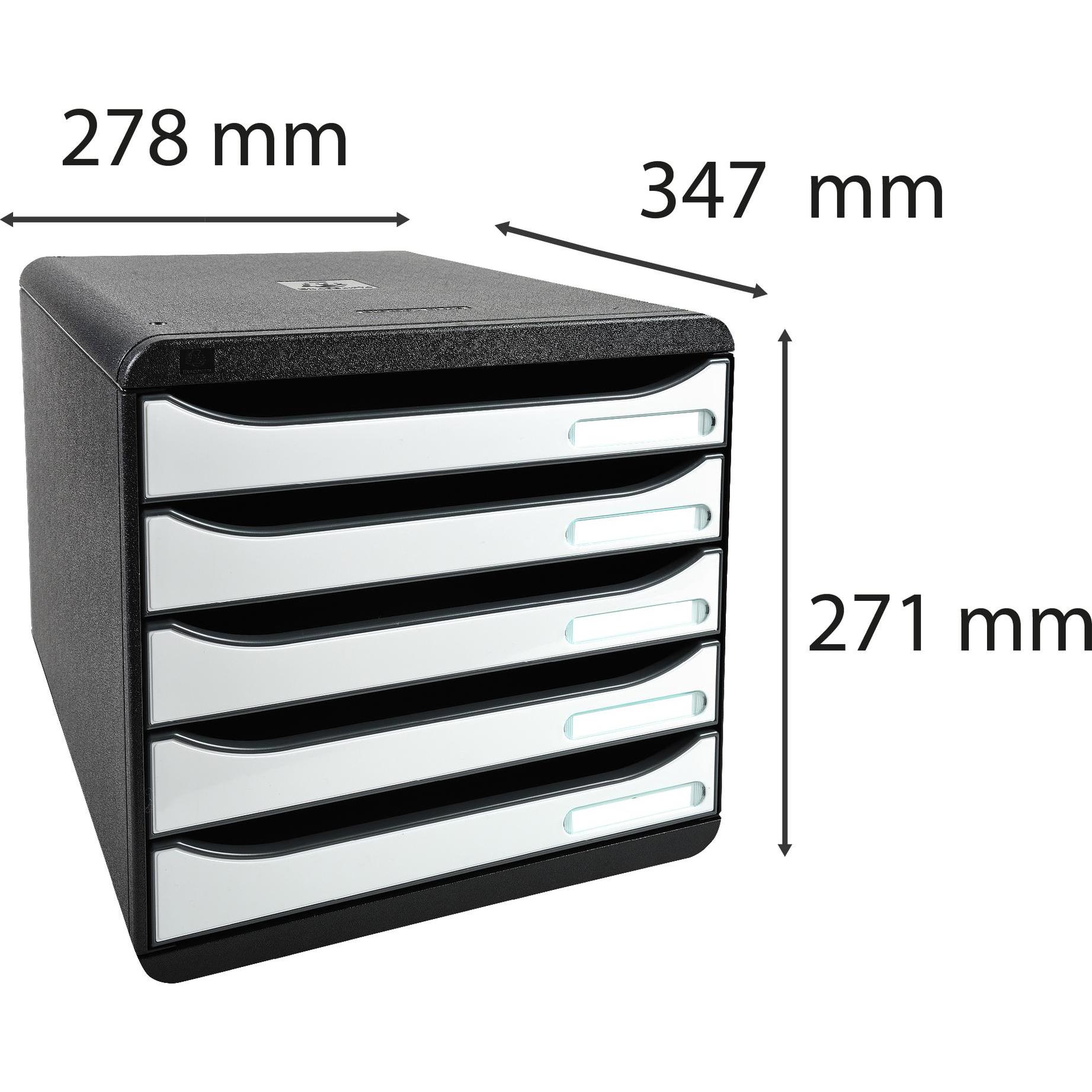 Thumbnail - Exacompta, Dokumentenablage, Stapelbare Boxen (A4+)