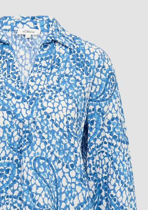 Produktbild S.Oliver Kleid Strukturiertes Hemdblusenkleid mit Eingrifftaschen (32)