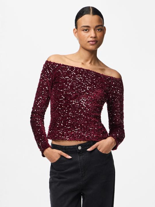 Actual product image Pieces PCKAM Off Shoulder Top (S)