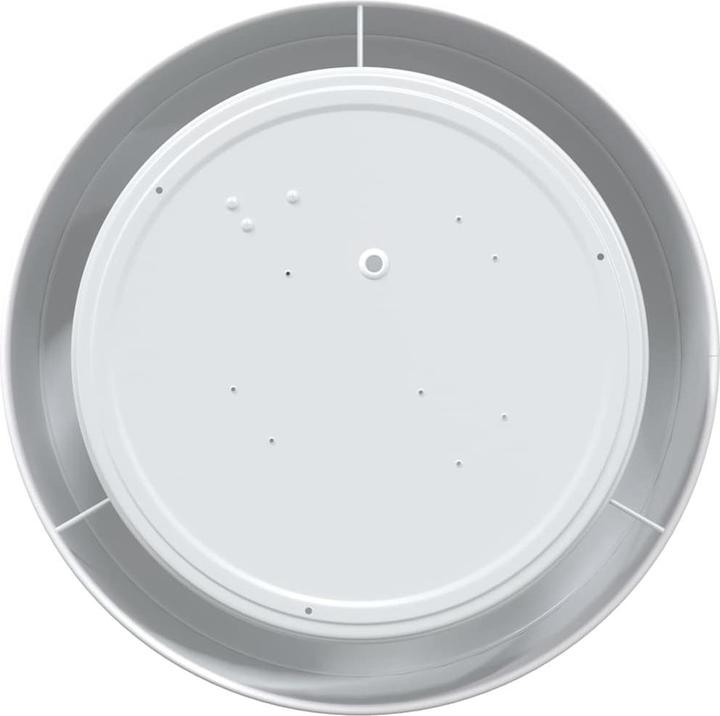 Produktbild VidaXL Deckenleuchten Einbaumontage Weiss Ø 30 cm Stoff E27 (GU10)