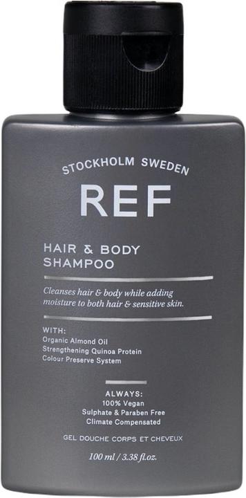 Immagine prodotto Ref. REF Shampoo per capelli e corpo 100 ml (100 ml, Shampoo liquido)