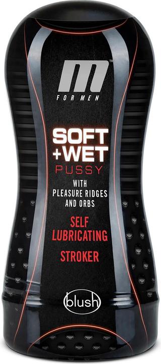 Image du produit Blush Soft and Wet Muschi mit Lustrippen und Lustkugeln Selbstbef