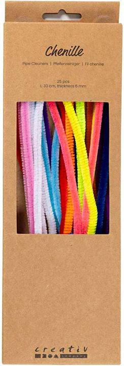 Image du produit Creativ Company Chenilledraht 25 Stück, Sortierte Farben, Länge: 30 cm (0.30 m)