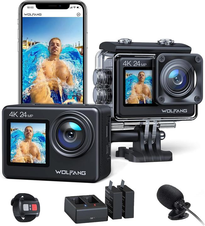 Actual product image Wolfang GA200 underwater camera (30p, Wi-Fi)