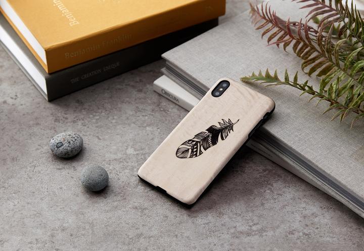 Produktbild Man&Wood SmartPhone case iPhone XS Max indian black (Apple iPhone XS Max)