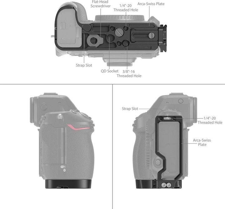 Actual product image SmallRig L-Winkel Nikon Z 8 (Cage)