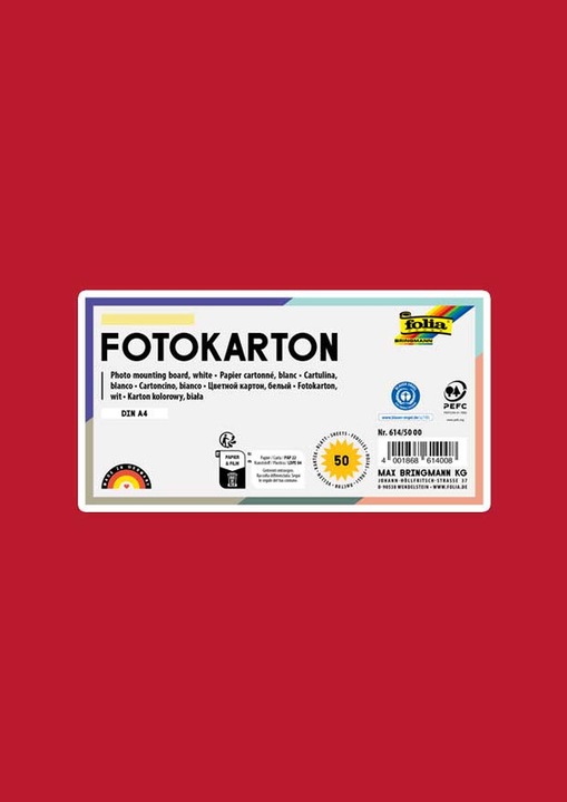 Actual product image Folia Photo cardboard colored format A4 (300 g/m², 1 x)