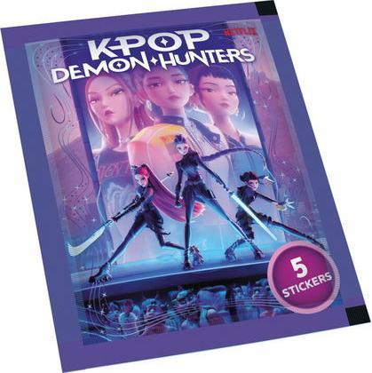 Produktbild Altri Stickers KPop Demon Hunters Ecoblister 5 Buste (Booster Pack)