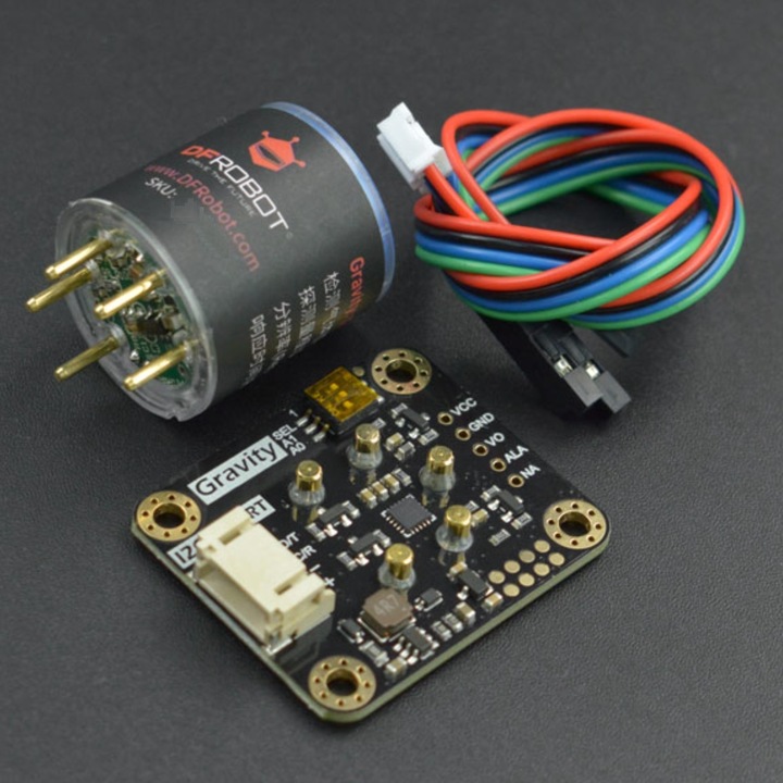 Image du produit DFRobot Gravity SO2 Capteur de dioxyde de soufre I2C et UART
