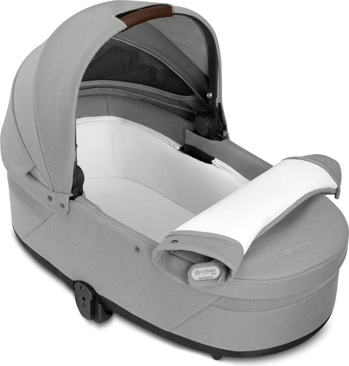 Productafbeelding Cybex COT S LUX Stone Grey | mid grey