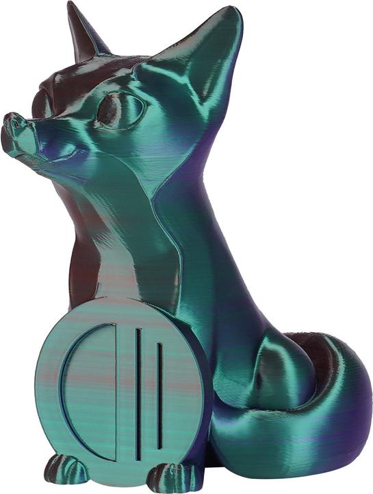 Actual product image Copymaster3D Tri-Silk Filament for 3D Printer, 1.75 mm, Green/Purple/Copper (PLA, 1.75 mm, 1000 g)