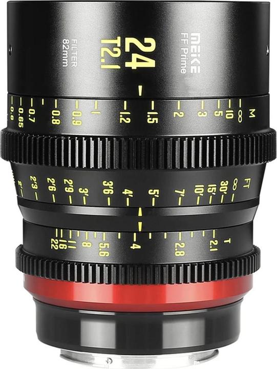Image du produit Meike Prime 24mm T2.1 Cine EF (Canon EF, Plein format)