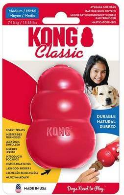 Immagine prodotto KONG Classico (Giocattolo per cani, Gioco da masticare per cani, Reperimento)