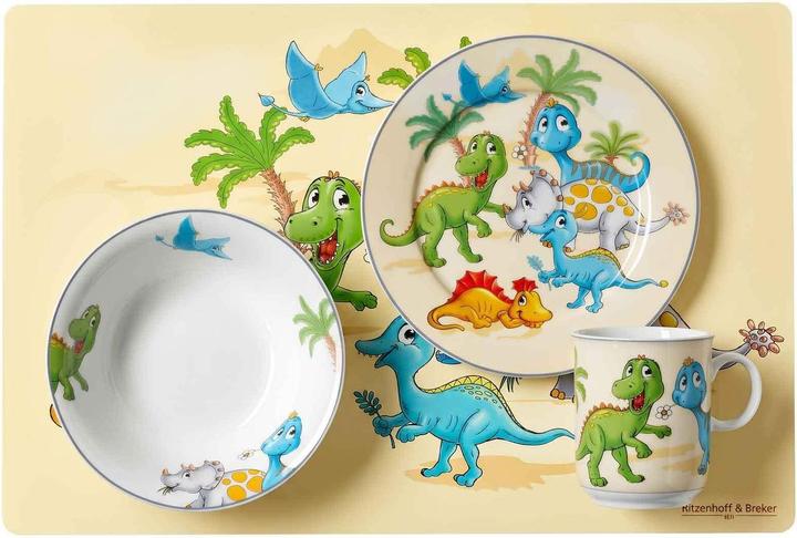 Produktbild Ritzenhoff & Breker Dino Kindergeschirr mit Platzset