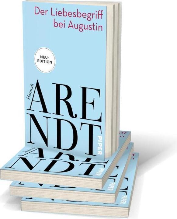 Produktbild Der Liebesbegriff bei Augustin (Deutsch, Hannah Arendt, 2021)