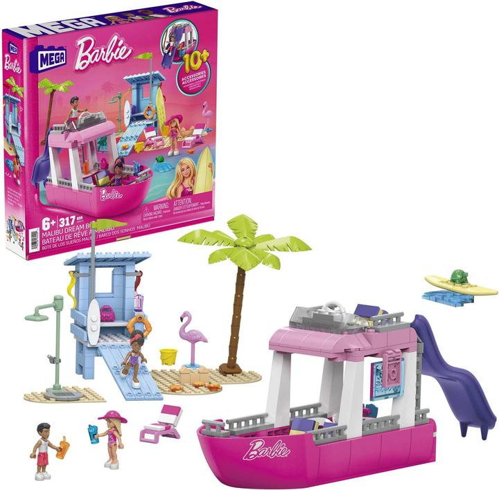 Produktbild Mega Barbie Traum-Boot