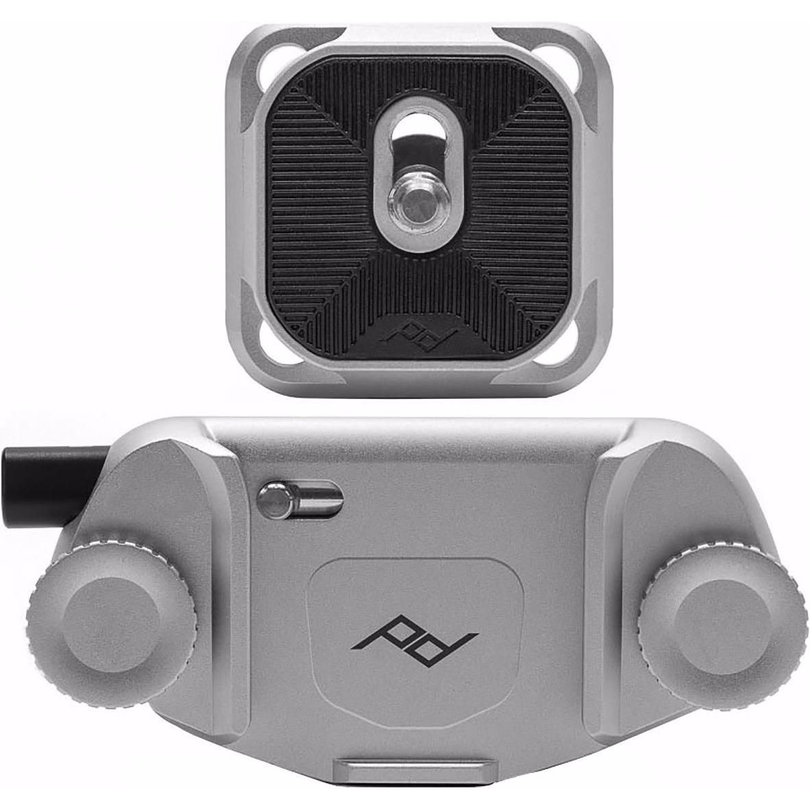 Peak Design Capture Clip V3 con piastra intercambiabile ARCA, Cinghia per fotocamera