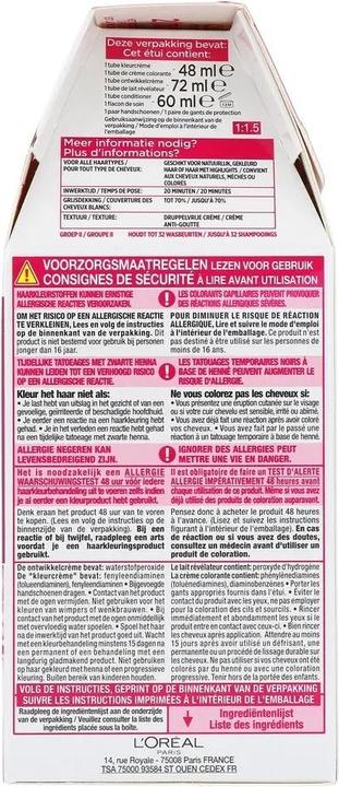 Actual product image L'Oréal Paris L'Oreal Paris Casting Crème Gloss 734 - Golden Copper Blonde Hair Dye (734 Golden Copper Blonde)