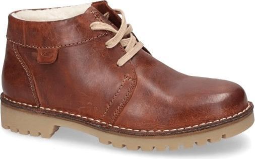 Camel Active Boots crazy horse COGNAC