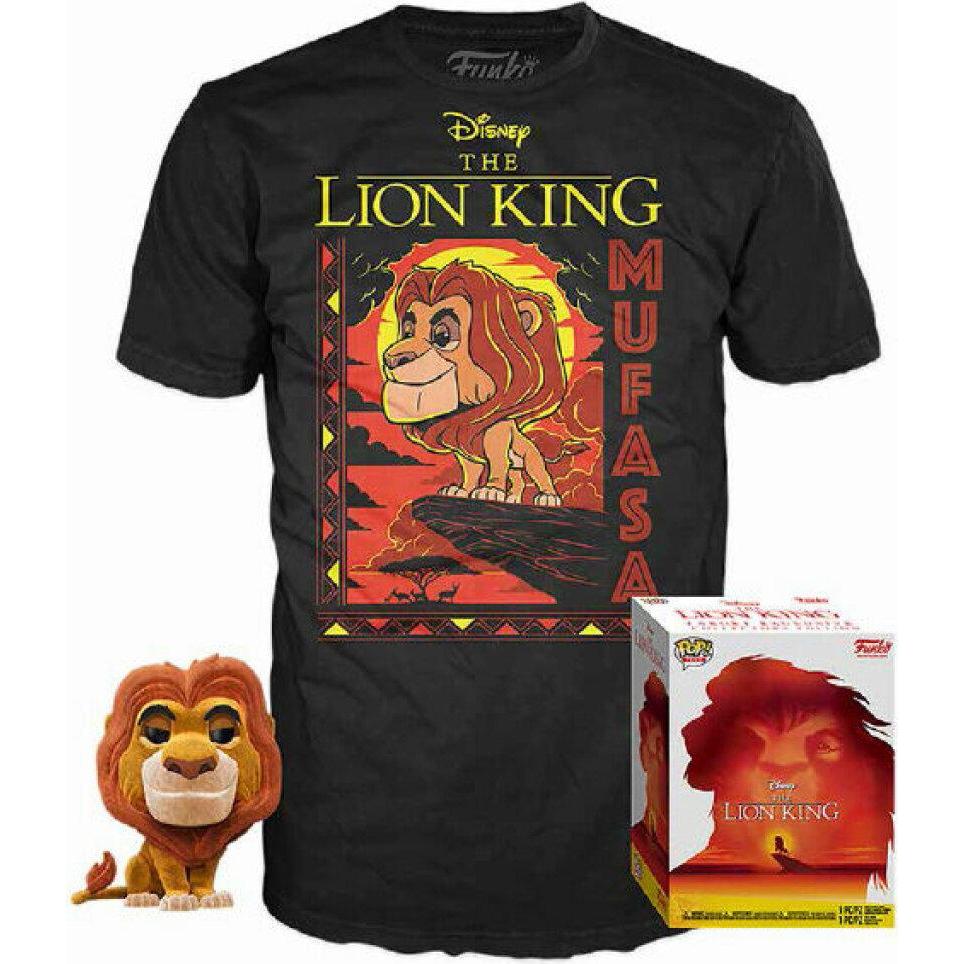 Funko DISNEY - Booble Head POP N° xx - Mufasa + T-shirt (L)