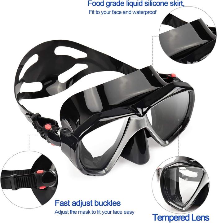 Produktbild EXP Vision Taucherbrillen- und Schnorchelset