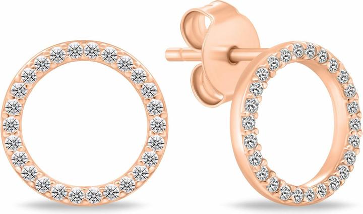 Immagine prodotto Brilio Argento - Eleganti orecchini in argento con zirconi EA1070W (Argento)
