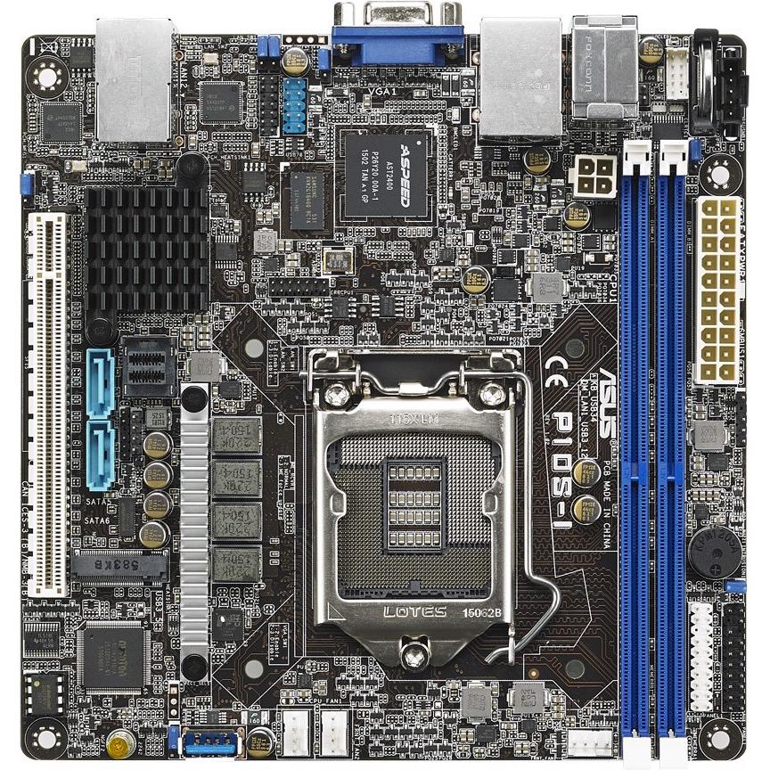 ASUS P10s-I (LGA 1151, Intel C232, Mini-ITX), Mainboard