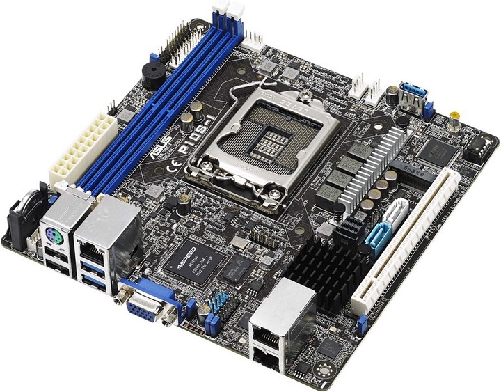 Produktbild ASUS P10s-I (LGA 1151, Intel C232, Mini-ITX)