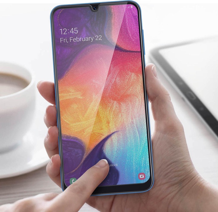 Produktbild Avizar Panzerglas, Glas Schutzfolie, Schutzglas (2 Stück, Samsung Galaxy A50)