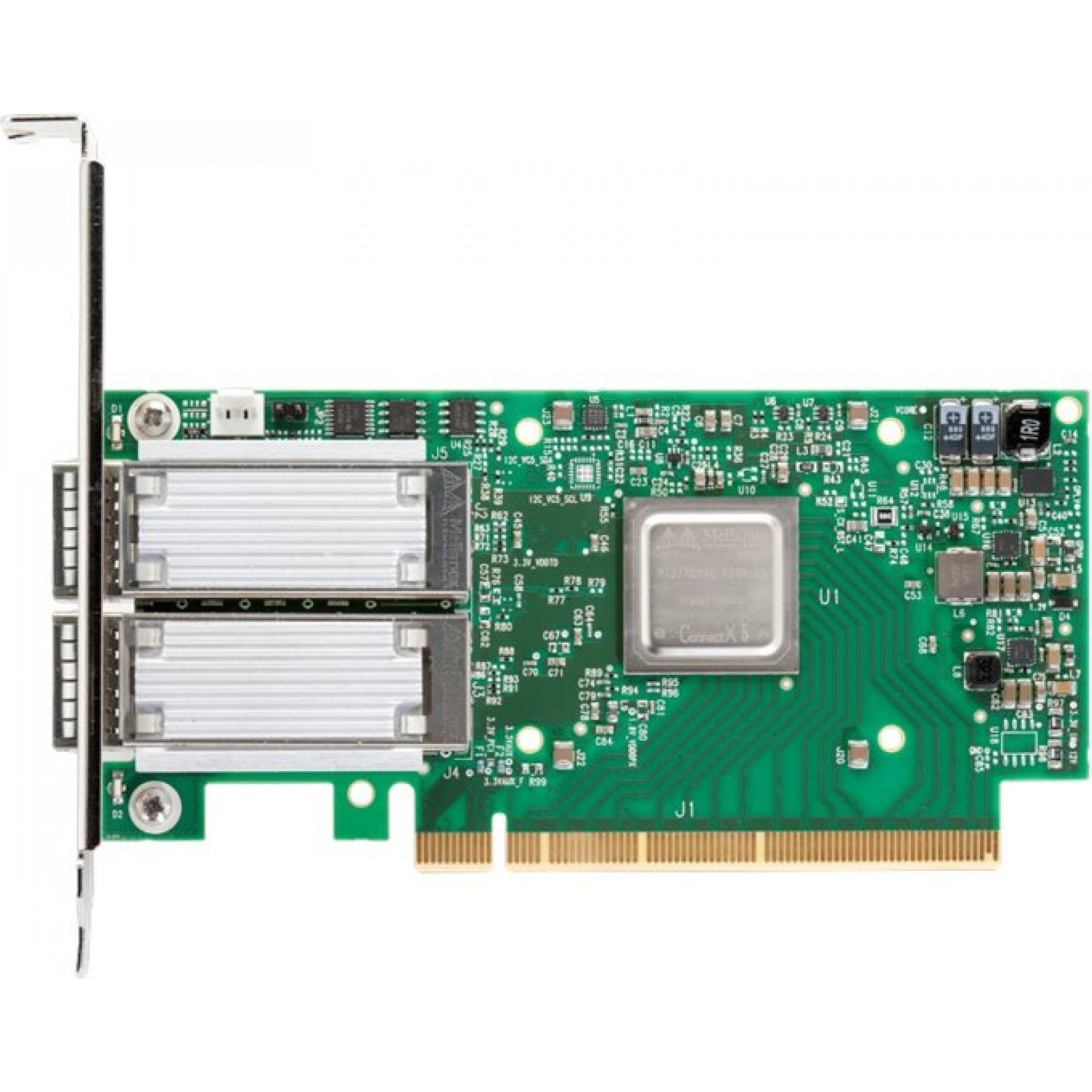 Mellanox ConnectX-5 EN (PCI Express 3.0 x8), Netzwerkkarte, Mehrfarbig