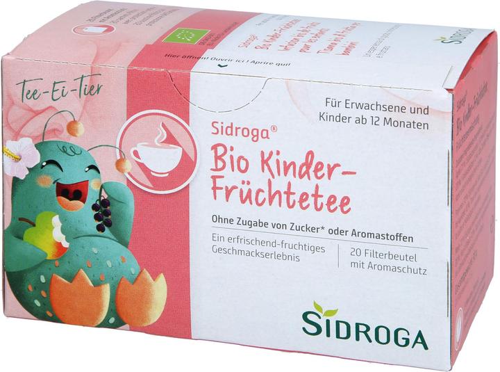 Actual product image Sidroga Organic fruit tea for children (77 g)